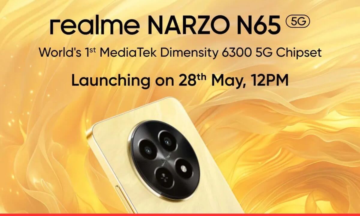 Realme Narzo N65 5G के भारत में लॉन्च होने की हुई पुष्टि, क्या Narzo N65 खरीदने लायक है!